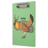 Grotere cartoon van prairie klembord (Links)