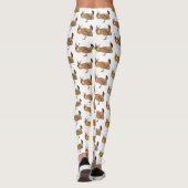 Grotere cartoon van prairie leggings (Achterkant)