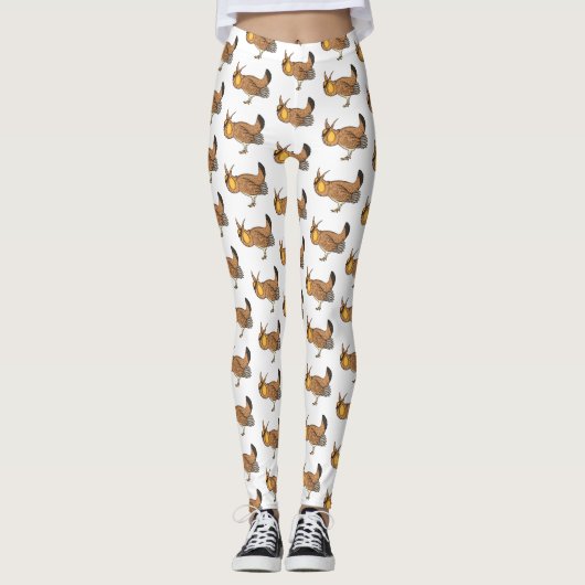 Grotere cartoon van prairie leggings (Voorkant)