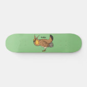 Grotere cartoon van prairie persoonlijk skateboard (Horizontaal)