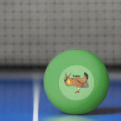 Grotere cartoon van prairie pingpongbal (Net)