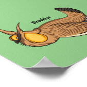 Grotere cartoon van prairie poster (Hoek)