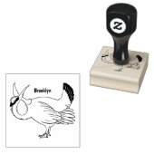 Grotere cartoon van prairie rubberstempel (Gestempeld)