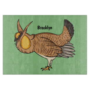 Grotere cartoon van prairie snijplank