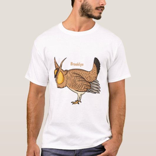 Grotere cartoon van prairie t-shirt (Voorkant)