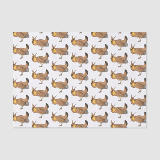 Grotere cartoon van prairie tissuepapier (Voorkant)