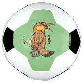 Grotere cartoon van prairie voetbal (Gedraaid)