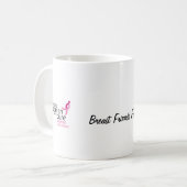 Grotere Cincinnati Race voor de Cure Coffee Mok (Voorkant links)