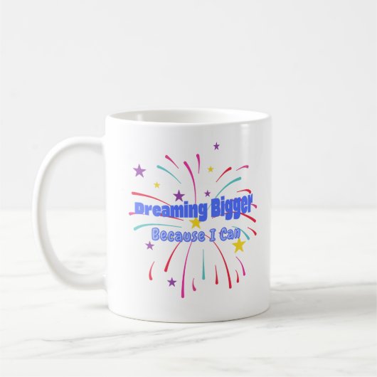 Grotere Dromen Hebben Omdat Ik Kan Koffiemok (Links)
