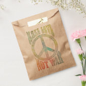 Grotere energievrede - laat liefde niet oorlog 1 z bedankzakje (Gezegeld)