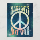 Grotere energievrede - laat liefde niet oorlog 1 z briefkaart (Voorkant)