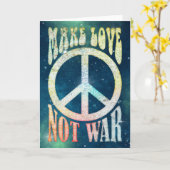 Grotere energievrede - laat liefde niet oorlog 1 z kaart (Gele Bloem)