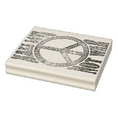 Grotere energievrede - laat liefde niet oorlog 1 z rubberstempel (Stempel)