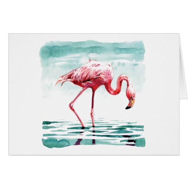 Grotere flamingo (Voorkant Horizontaal)