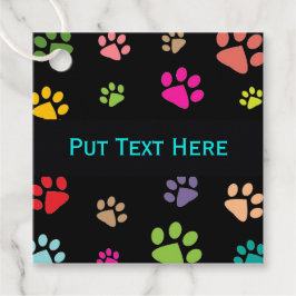 Grotere Kaart voor meerkleurige verfprinters Bedankjes Labels