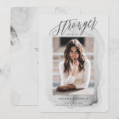 Grotere klasse van de Aankondiging van het Afstude (Voorkant / Achterkant)