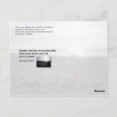 Grotere liefde heeft niemand briefkaart (Achterkant)