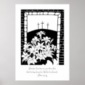 "Grotere liefde" (John 15:13) Poster (Voorkant)