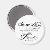 Grotere liefde magneet (Voorkant / Achterkant)