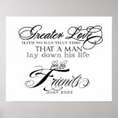 Grotere liefde poster (Voorkant)