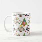 Grotere MCM Kerstbomen Koffiemok (Links)