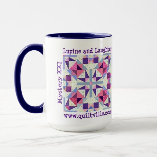 Grotere mok voor Lupine en Gelach (Links)