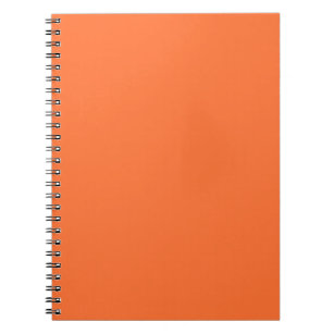 Grotere Oranje, persoonlijke trendkleurenachtergro Notitieboek