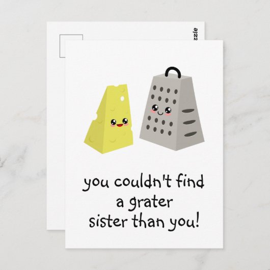 grotere persoon briefkaart (Voorkant / Achterkant)