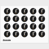 Grotere Zwitserse bergen Dog Stubborn Dog Ronde Sticker (Vel)