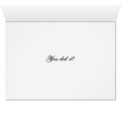 Grotere Zwitserse bergen Dogs Wedding Congrats (Binenzijde Horizontaal (Onderkant))