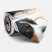 Grotere Zwitserse berghond Stropdas (Opgerold)