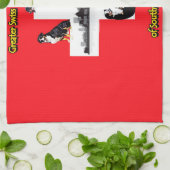 Grotere Zwitserse berghonden van de keukenhanddoek (Gevouwen)