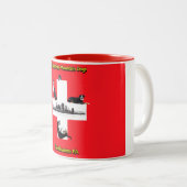 Grotere Zwitserse berghonden van de Mok SWPA 11 oz (Voorkant rechts)