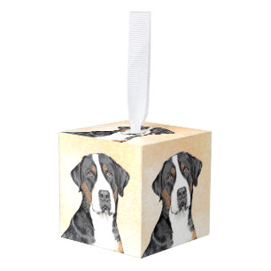 Grotere Zwitserse berghondschilderkunst - Oorspron Decoratie