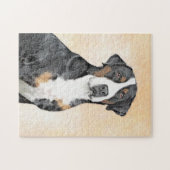 Grotere Zwitserse berghondschilderkunst - Oorspron Legpuzzel (Horizontaal)