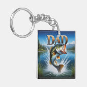 Grotergewoon Baars Papa Sleutelhanger (Voorkant Links)