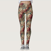 Grotesk - Gotisch Victoriaans Leggings (Voorkant)