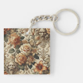 Groteske Elegantie – Gotisch Victoriaans Sleutelhanger (Achterkant)