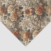Groteske elegantie - Gotisch Victoriaans Tissuepapier (Detail)