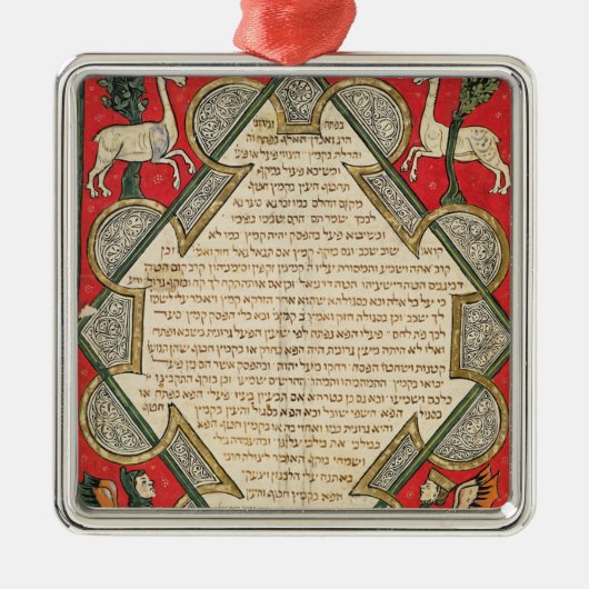 Groteske, illustratie van de metalen ornament (Voorkant)