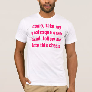groteske krab t-shirt