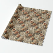 Grotesque Elegance – Gothic Victorian Cadeaupapier (Uitgerold)