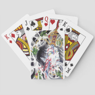 Grotesque Head en Sword Pokerkaarten