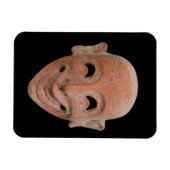Grotesque mask uit Motya, 6e eeuw voor Christus (t Magneet (Horizontaal)