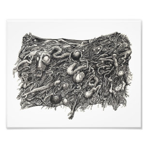 Grotesque Number 1, door Brian Benson Foto Afdruk