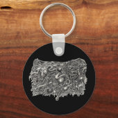 Grotesque Number 1, door Brian Benson Sleutelhanger (Achterkant)