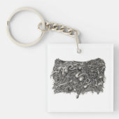 Grotesque Number 1, door Brian Benson Sleutelhanger (voorkant)