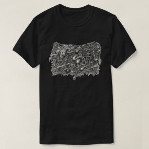 Grotesque Number 1, door Brian Benson T-shirt