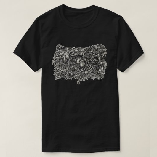 Grotesque Number 1, door Brian Benson T-shirt (Design voorkant)