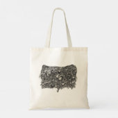 Grotesque Number 1, door Brian Benson Tote Bag (Achterkant)